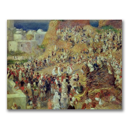 Pierre Renoir 'The Mosque' Canvas Art,35x47